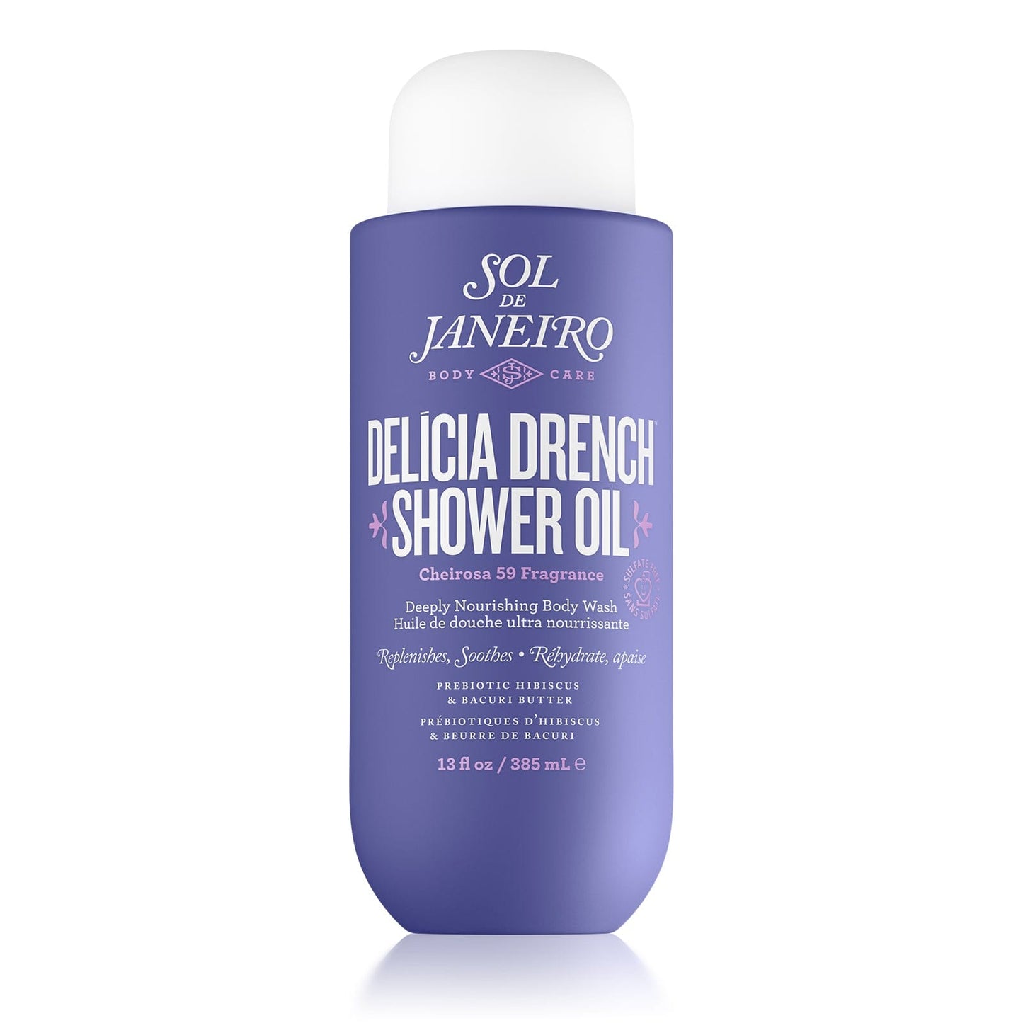 Delicia drench™ shower oil 385ml