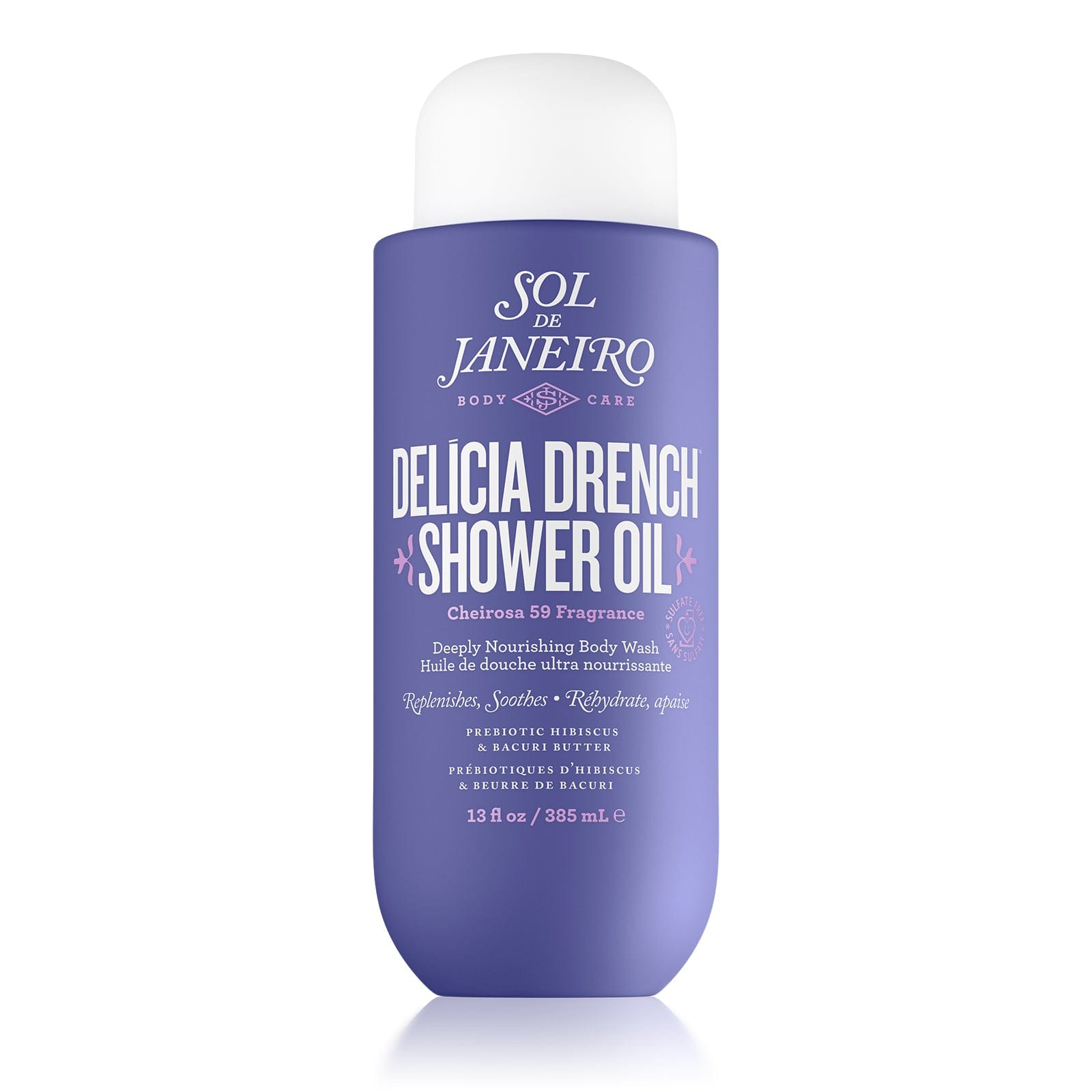 Delicia drench™ shower oil 385ml